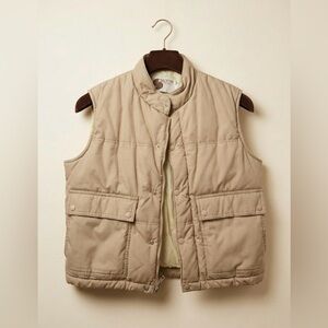 Silton California Vintage canvas puffer vest